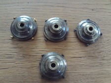 ancienne lampe,1 ancienne rosace en bronze pour lustre avec tulipe. a l unité