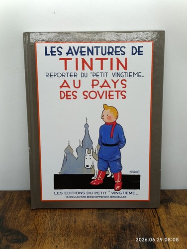 Tintin pays des soviets - tintin,