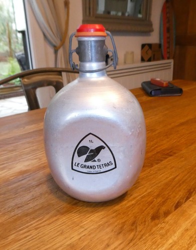 Ancienne gourde en - l,