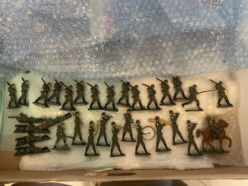 Jouet ancien lot soldats - jouet,