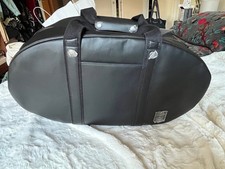 Sac de voyage ovale noir en