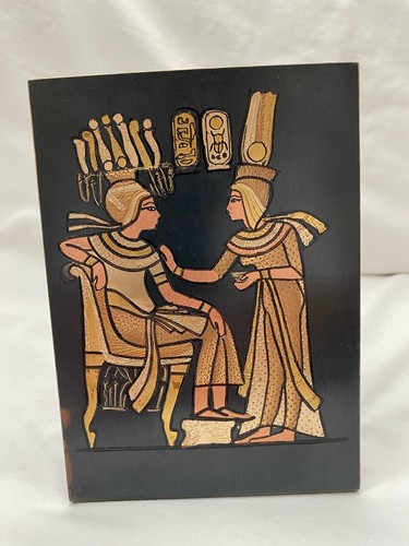 Egyptian brass stand - egyptian,