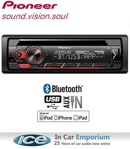 Pioneer deh s420bt radio - deh-s420bt, radio,