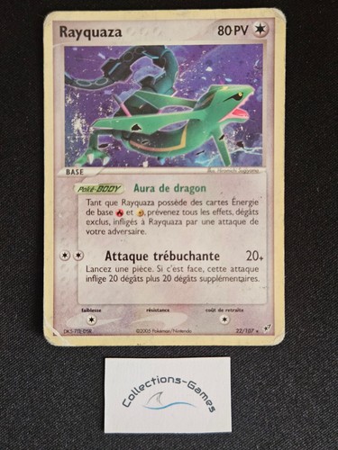 Carte pokémon rayquaza 107 - carte,