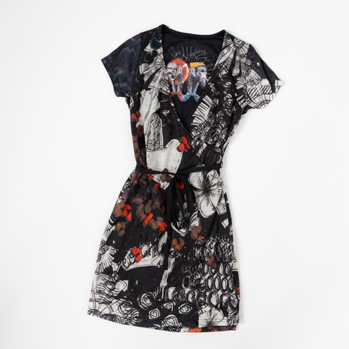 Robe portefeuille femme