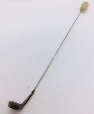 Gourdel Vales & Co.Antique Anglais Argent Sterling Golf Club Swizzle Stir