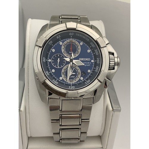 Seiko velatura men blue - velatura, dial
