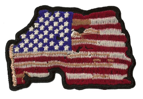 Patche écusson drapeau - , us