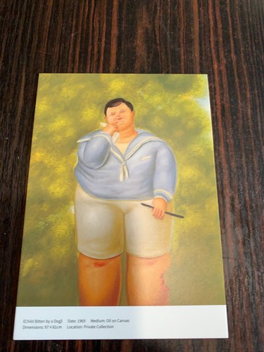 Carte postale 14x10 peintre - postale,