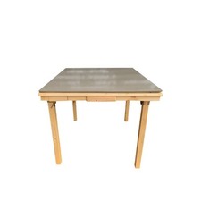 Table pliante en bois massif