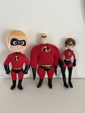 Lot de 3 Peluches/Figurines LES INDESTRUCTIBLES – Disney Pixar