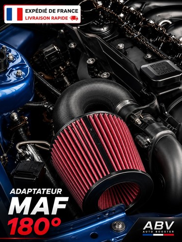 Adaptateur maf 180 76mm bmw - maf, 180°