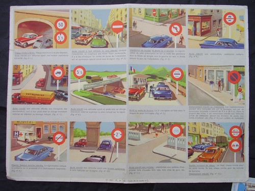 Ancienne planche scolaire - ancienne, n°