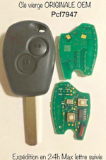 Clé Vierge Pcf7947 Clio 3 Kangoo 2 Modus MASTER Twingo 2 CIRCUIT OEM ,