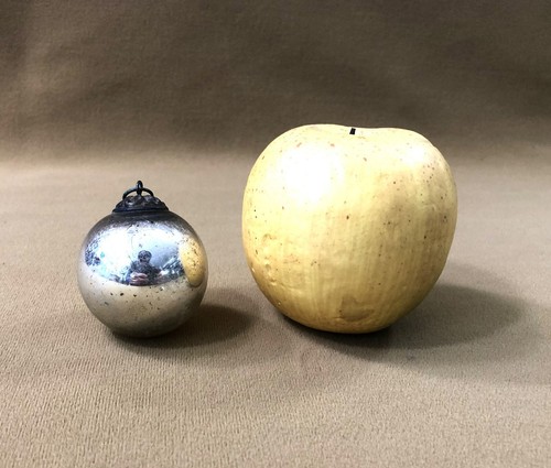 Ancienne petite boule verre - en,