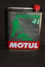 Bidon vide ancien Motul