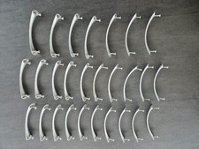 Poignées de meubles en inox brossé