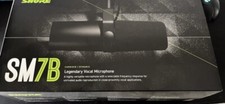 Micro Shure SM7B, Noir.