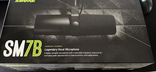 Micro shure sm7b noir - micro, sm7b,