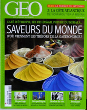 revue magazine geo saveurs du monde N° 390