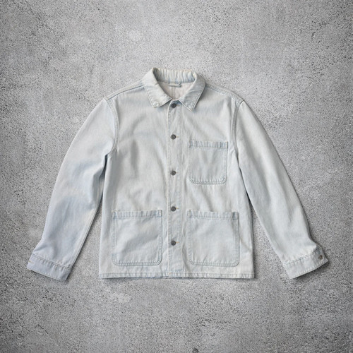 Light blue denim jacket - , zara