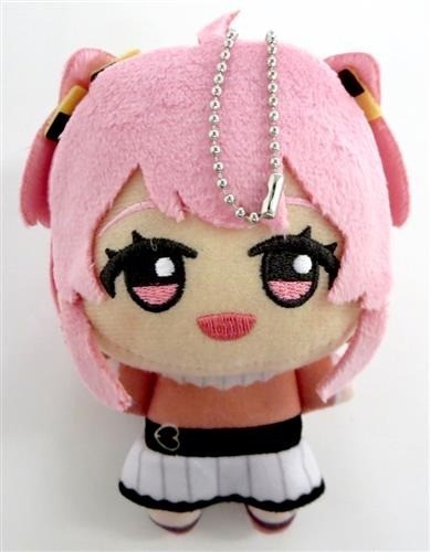 Peluche colorée peach chibi - peluche,