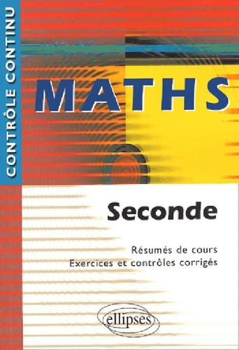 Maths seconde inconnu - maths,