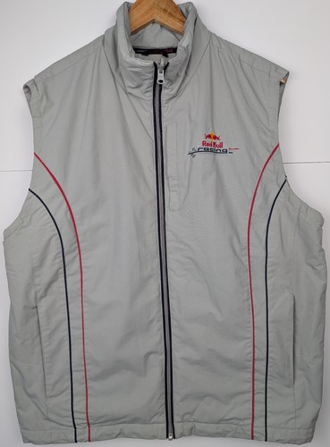 Red bull racing gilet mens - red,