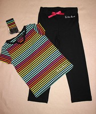 LITTLE MARCEL pyjama fille 2 pièces multicolor taille 4 ans, NEUF