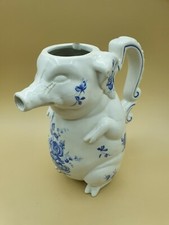 Faience pichet Cochon