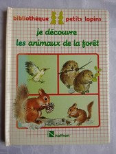 Livre Je découvre les animaux de la forêt NATHAN  De 4 à 7 ans