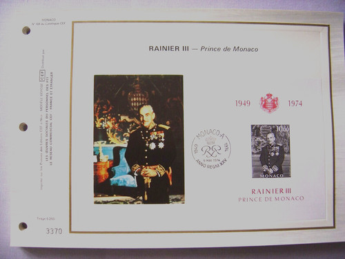 Rainier iii prince - prince, monaco