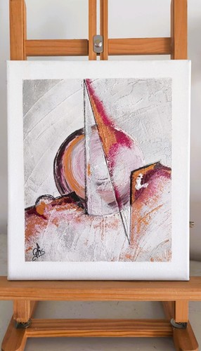 Petit tableau abstrait - petit, art