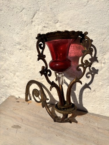 Calice reliquaire lampe - reliquaire,, de