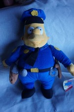 simpson chef clancy wiggum peluche ht 37 cm 2012