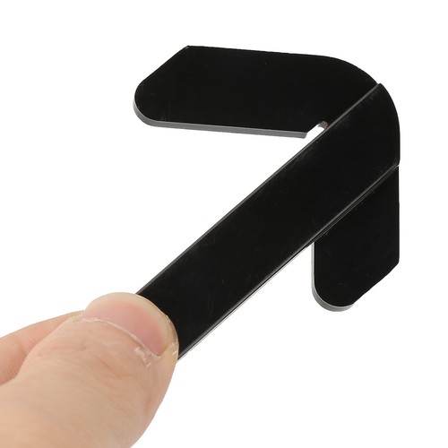 Plastic center finder ruler - center,