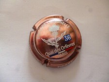 capsule champagne, MIGNON Pierre,  brigade criminelle, fond rosé, N°91c