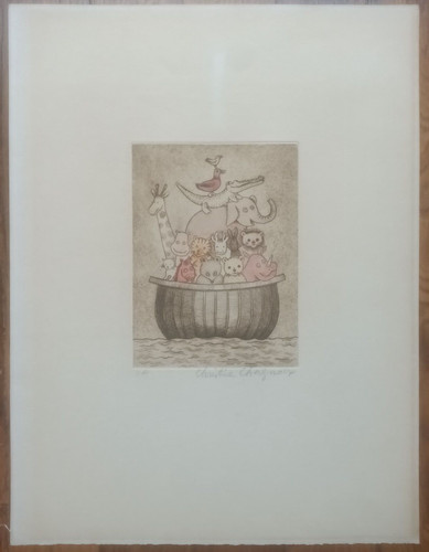 Lithographie christine - lithographie,