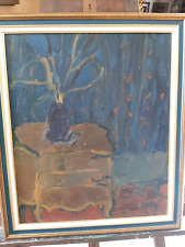  Tableau huile sur toile par Robert Delval  né en 1934