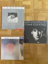 Alain Souchon lot de 3 albums