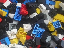 Vrac / bulk 500 grammes briques inclinées LEGO slope bricks 1/2 Kilo / half KILO