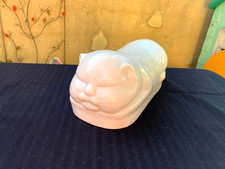 Chat Couché ? Véritable Oreiller Japonais en Céramique