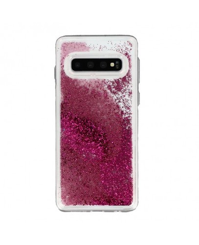 Coque liquide paillettes pour - liquide,