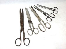 Lot De Ciseaux Anciens Vers 1900 Solingen Neptun Wingen Bocker Henckels