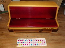 ANCIEN PIANO BOIS JOUET ENFANT MARQUE PIANOCOLOR