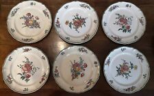 6 Assiettes Faïence VILLEROY ET BOCH 1562 Vieux Strasbourg