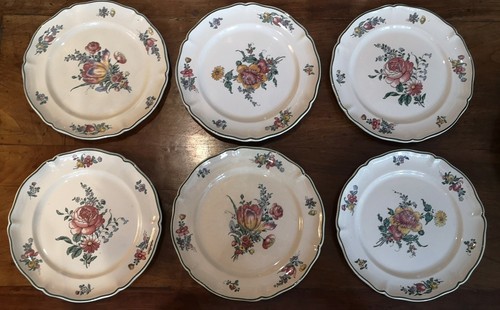 Assiettes faïence villeroy - 6,