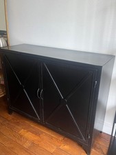 Meuble en Métal / Fer Noir, Style Industriel, Marque AMPM, Grand Rangement