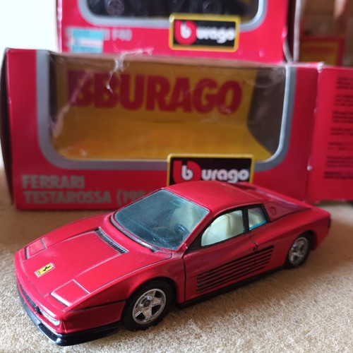 Burago ferrari testarossa - 1/43,