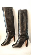 Bottes  vernis noir "Vintage